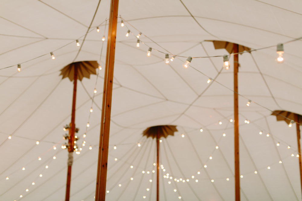 Tent Lighting - Sperry Tents Hamptons